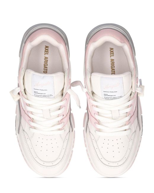Axel Arigato Pink Area Low Sneakers