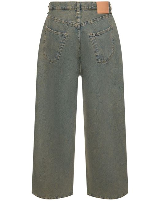 Acne Gray 2023 Delta Cotton Denim Jeans for men