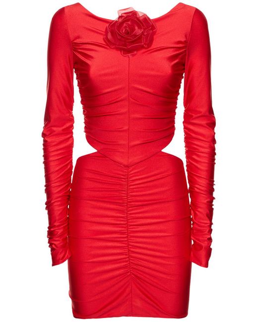 GIUSEPPE DI MORABITO Red Minikleid Aus Stretch-jersey
