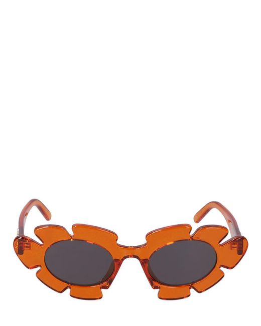 Loewe Pink Paula'S Ibiza Flower-Shaped Sunglasses