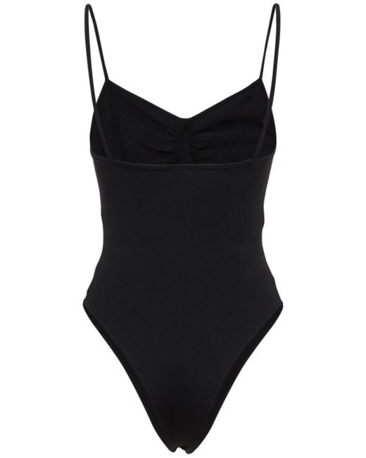Live The Process Black Vega Bodysuit