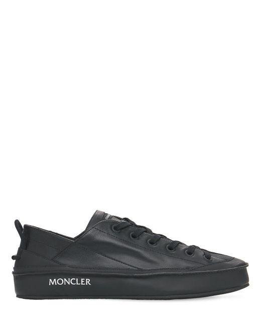 Moncler Genius Black Craig Green Gregory Leather Sneakers for men