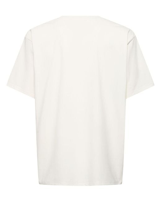 T-shirt en jersey de polyester à logo Needles pour homme en coloris White