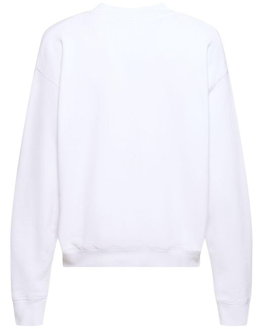 Off-White c/o Virgil Abloh White Off Stamp Skate Cotton Sweatshirt for men