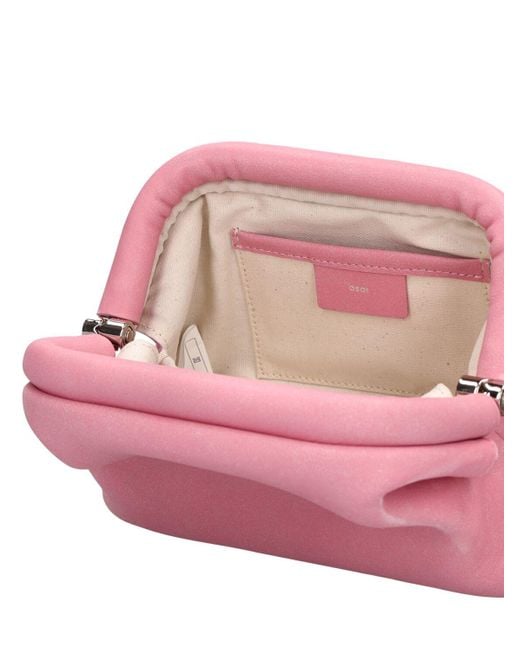 OSOI Pink Pecan Brot Leather Shoulder Bag