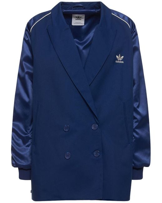 Adidas Originals Blue Varsity Blazer