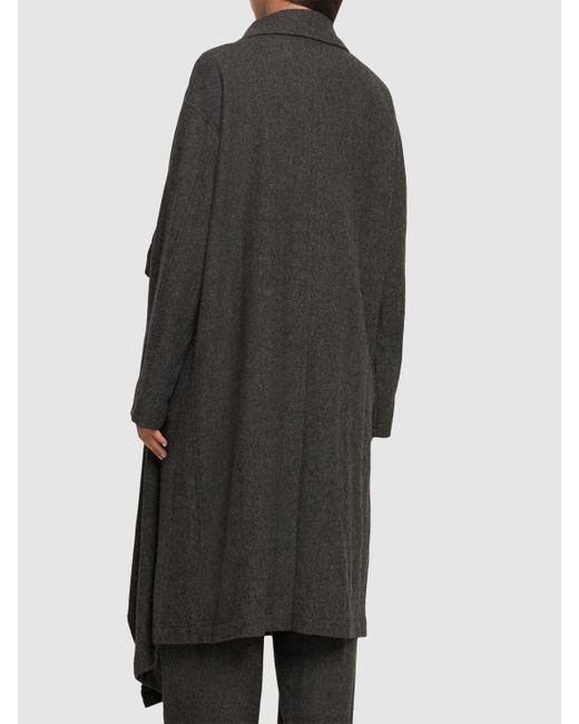 Yohji Yamamoto Black Asymmetrischer