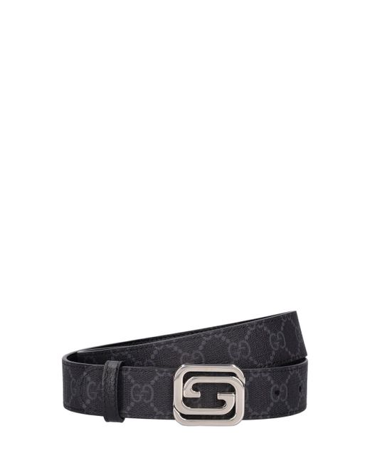 Gucci white sales gg belt