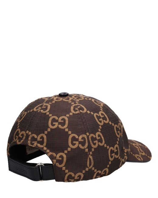 Gucci Baseballkappe Aus Gg-ripstop-nylon in Brown für Herren
