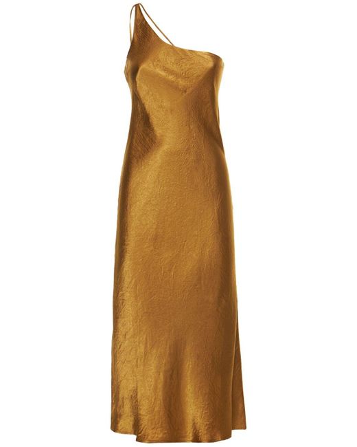 Third Form Crush Bias One Shoulder Satin Midi Dress | Lyst UK