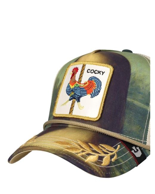 Goorin Bros Green Sicut Tula Trucker Hat for men