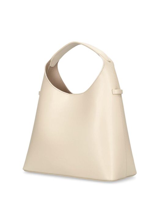 Aesther Ekme Natural Mini Sac Smooth Leather Top Handle Bag