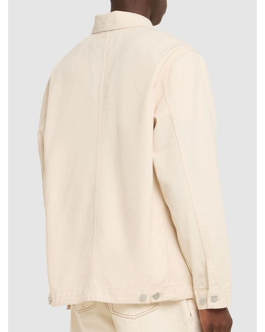 Carhartt Natural Drewe Chore Jacket for men