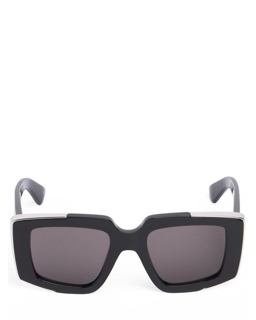 Alexander McQueen Gray Am0446s Acetate Sunglasses