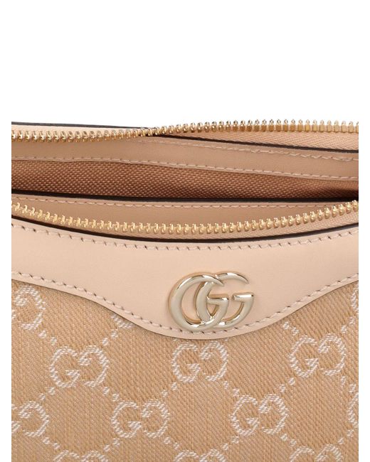 Gucci Natural Ophidia gg Denim Shoulder Bag