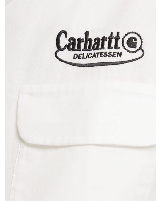 Carhartt Herren Hemd „Deli“ in White für Herren