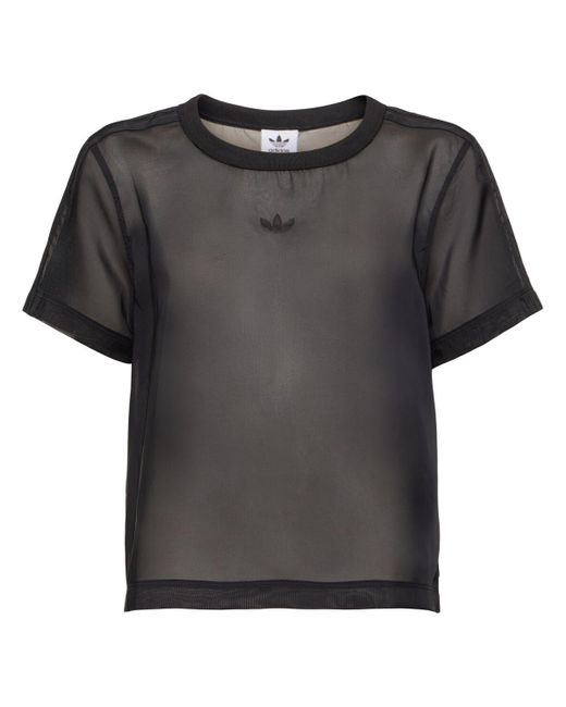 Adidas Originals シアーtシャツ Black