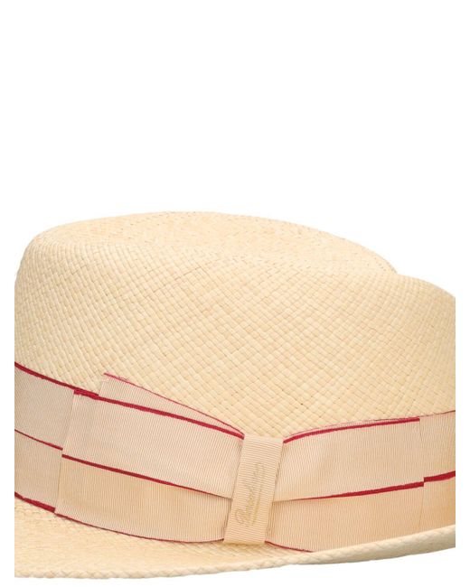 Borsalino Natural Romy Straw Panama Hat