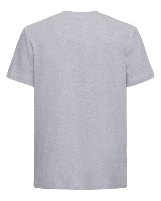 A.P.C. Gray X Jw Anderson Cotton T-Shirt for men