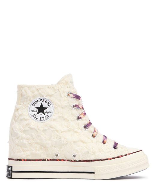 Donna Sneakers Isabel Marant Con Zeppa di Converse in Natural