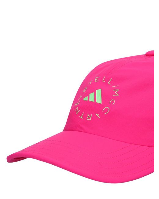 Adidas By Stella McCartney Pink Asmc Baseball Cap W/ Logo
