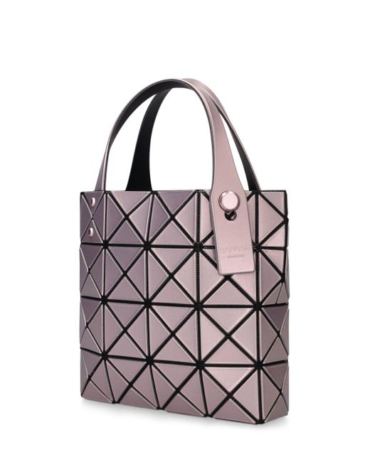Bao Bao Issey Miyake Pink Small Lucent Boxy Top Handle Bag