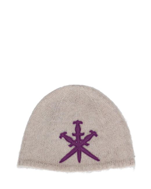 Unknown Multicolor Wool Blend Beanie for men