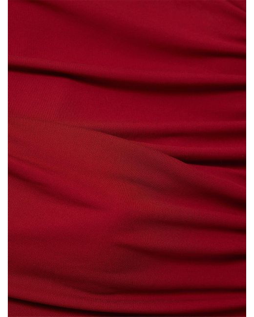 Esse Studios Red Minikleid Mit Drapierung "bonachi"