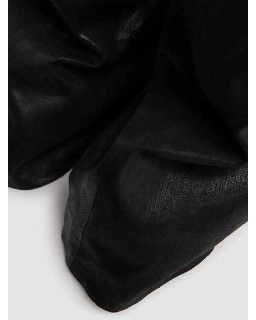 Mujer Botas Mosqueteras De Denim 20Mm Rick Owens de color Black