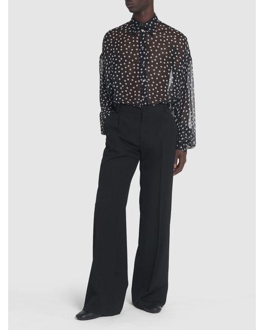 Dolce & Gabbana Weite Hose "sallia" in Black für Herren