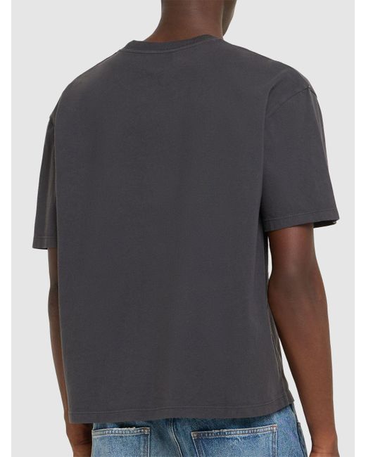 AMISH Herren Crop T-Shirt in Black für Herren