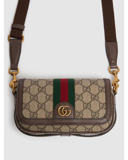 Gucci Brown Ophidia Gg Crossbody Bag for men