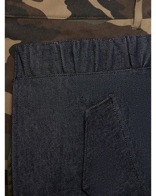 Pantalones cargo de algodón en capas ANDERSSON BELL de hombre de color Blue