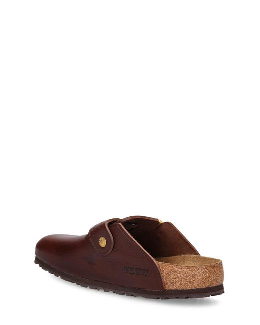 birkenstock boston wool lined mules