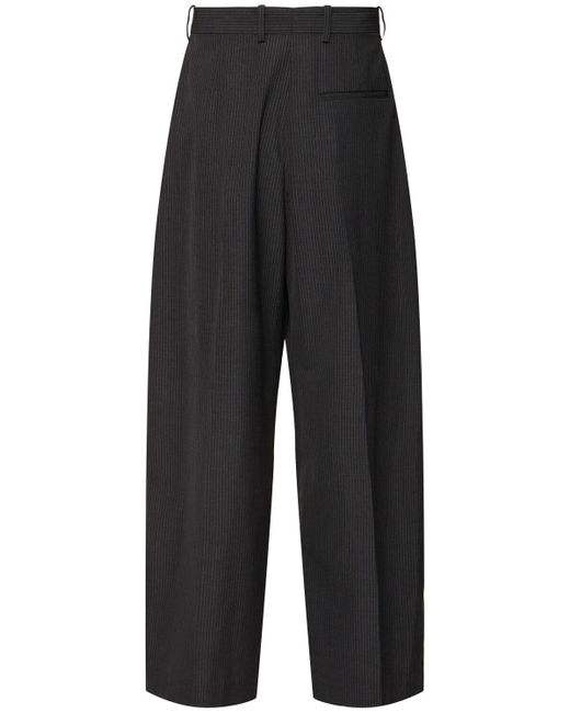 メンズ Acne ウールブレンドパンツ Black