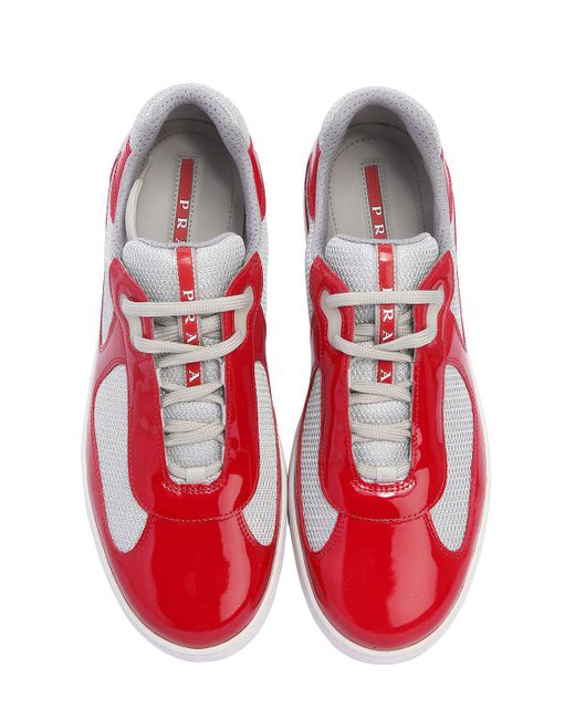 red prada shoes