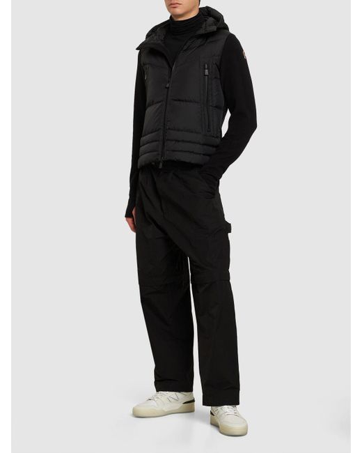 Cardigan zippé en nylon 3 MONCLER GRENOBLE pour homme en coloris Black