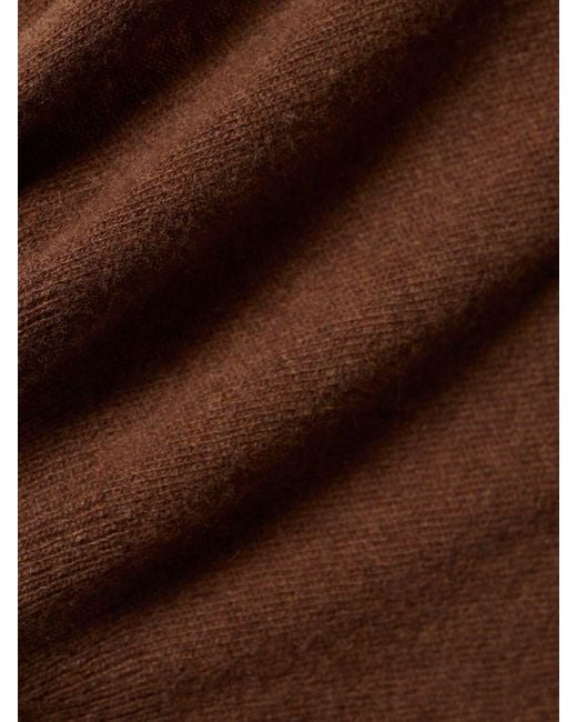 Bufanda envolvente de lana Lemaire de color Brown