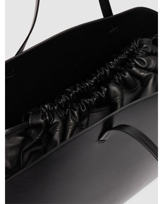 Mujer Bolso Grande Curve De Piel Palmellato Unique Jil Sander de color Black
