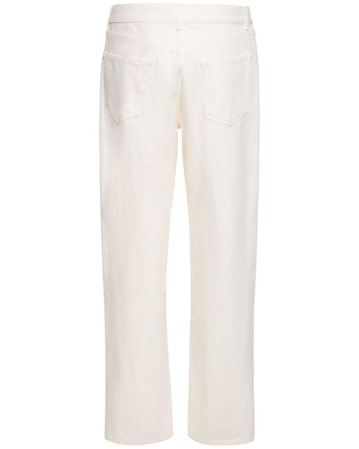 The Row White Burt Jean Cotton Jeans for men