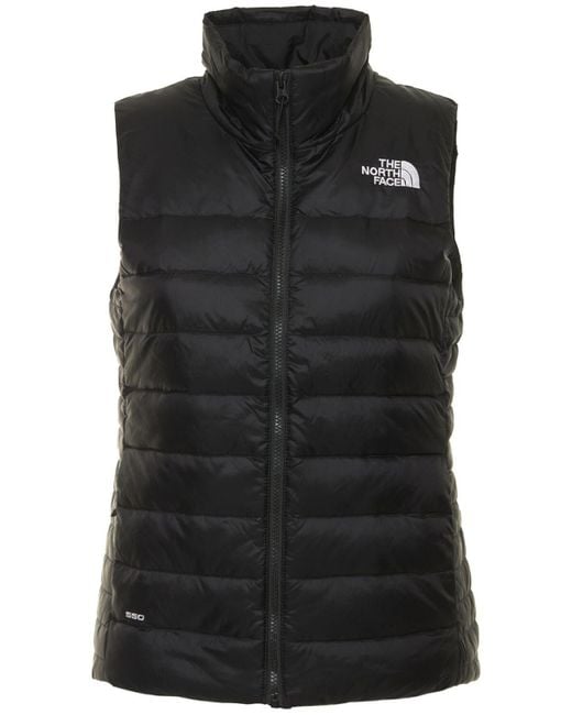 The North Face Synthetic Aconcagua Nylon Down Vest in Black | Lyst UK