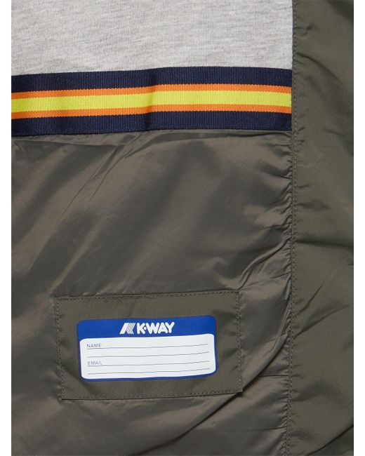K-Way Green Jack Stretch Jacket for men