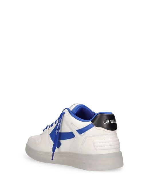 Sneakers out of office de piel Off-White c/o Virgil Abloh de hombre de color Blue
