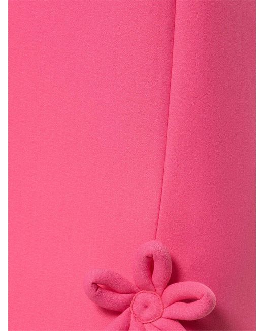 MSGM Pink Tech Mini Dress