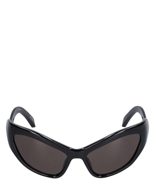 Balenciaga Black 0319s Hamptons Injected Sunglasses