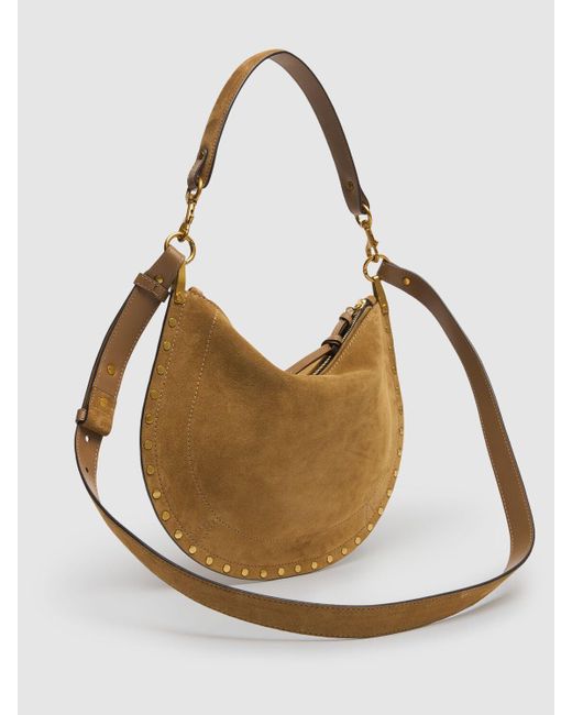 Isabel Marant Oskan Hobo Zipped スエードバッグ Brown