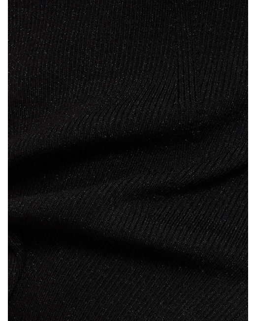 Haut manches longues en viscose stretch favella Max Mara en coloris Black