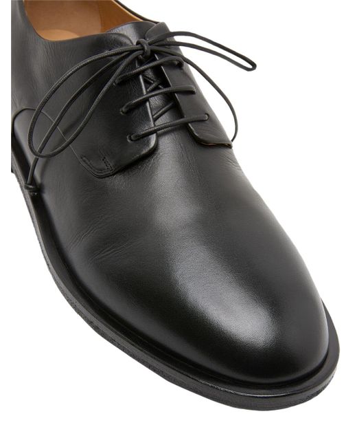 Zapatos de piel con cordones Marsèll de hombre de color Black