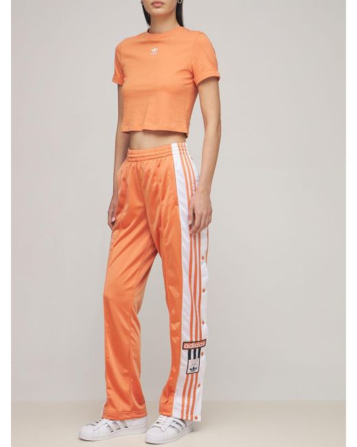 adidas Originals Hose "adibreak Tp" in Orange | Lyst DE