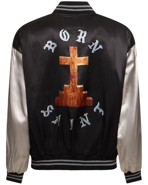 Saint Michael Black Born X Raised X Saint Mx6 Jacket for men